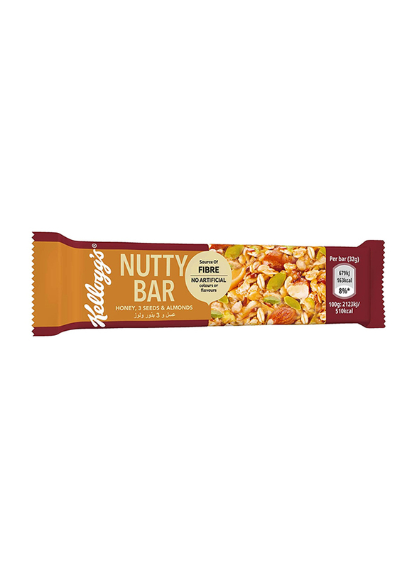 

Kellogg's Nutty Bar Honey Seeds And Almonds Chocolate, 32g