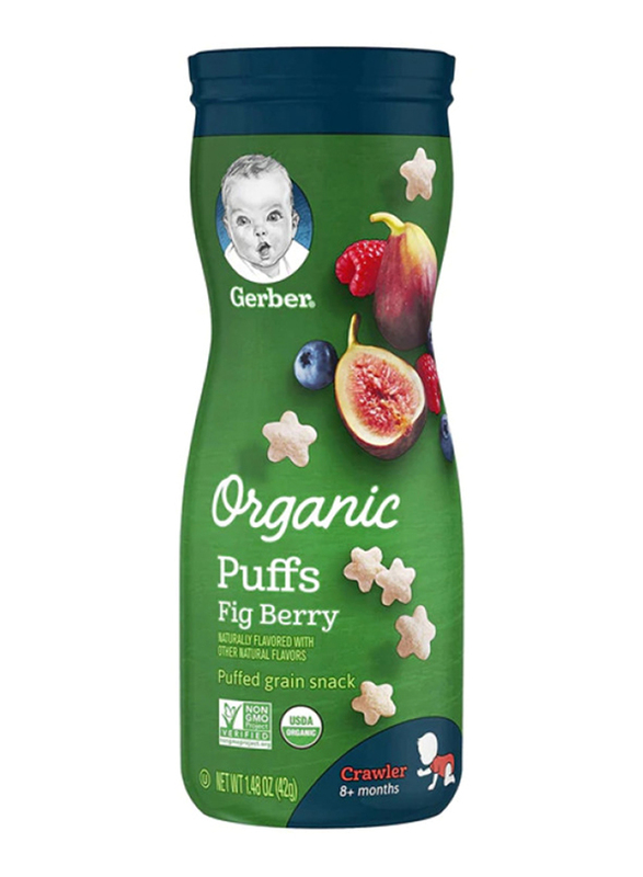 

Gerber Puffs Organic Fig Berry - 42 grams