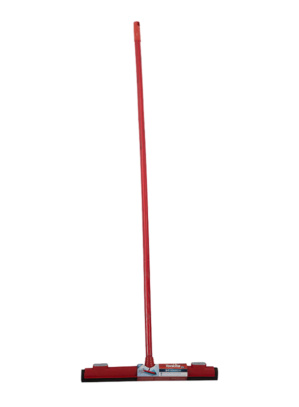 

Tonkita 2 In 1 Floor Wiper Squeegee with Stick, Red