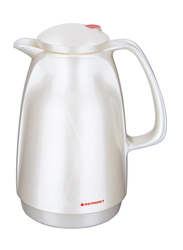 Rotpunkt 1Ltr Vacuum Flask Jug, 220, Pearl White