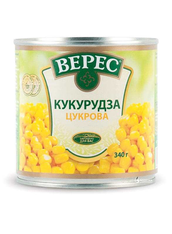 

Veres Sweet Corn Tin Can, 340g