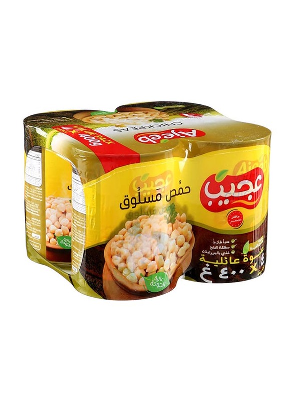 

Ajeeb Chick Peas, 4 x 400g