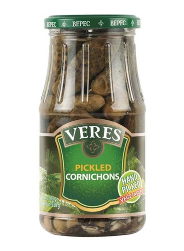 

Veres Pickled Cornichons Jar, 500g