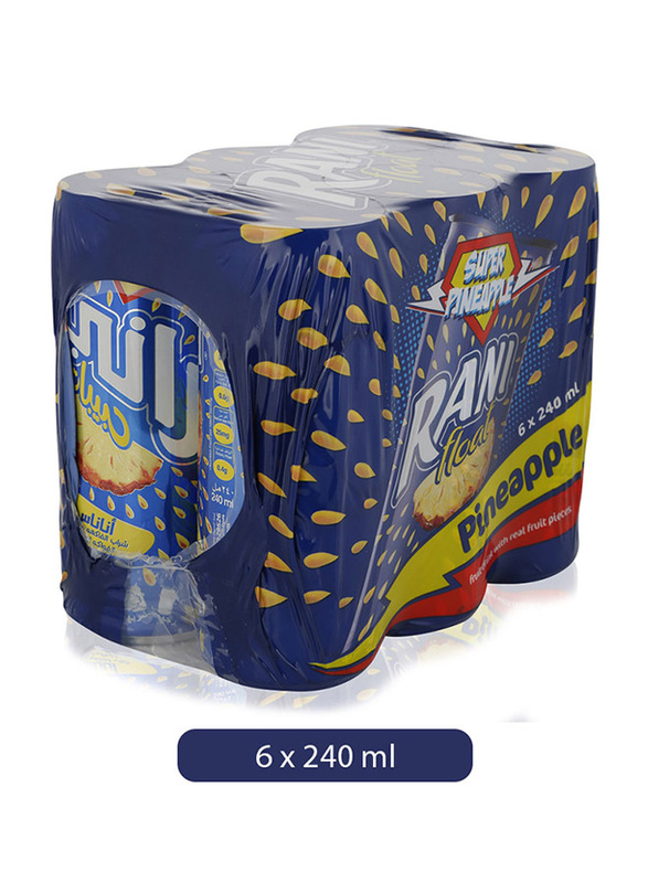

Rani Float Pineapple Juice Drink, 6 Cans x 240ml