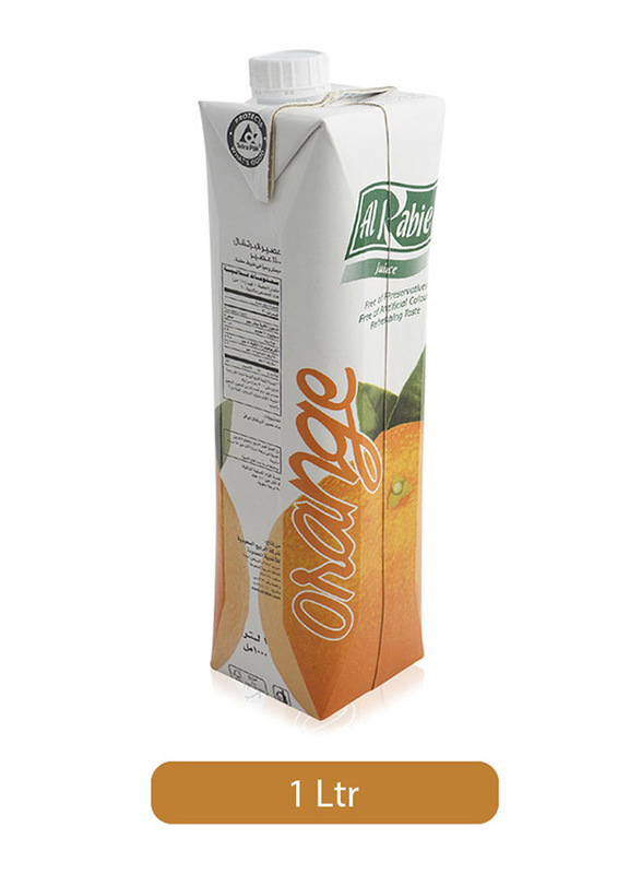 Al Rabie Orange Juice Drink, 1 Liter