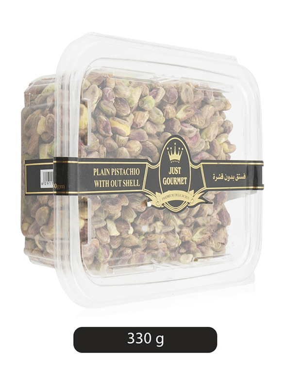 Just Gourmet Plain Pistachio without Shell, 330g
