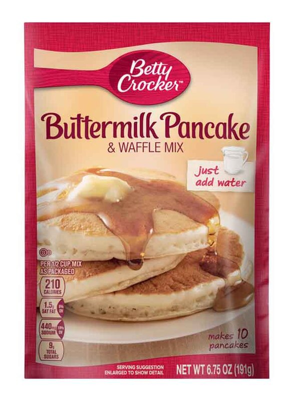 

Betty Crocker Pancake Buttermilk and Waffle Mix, 191g