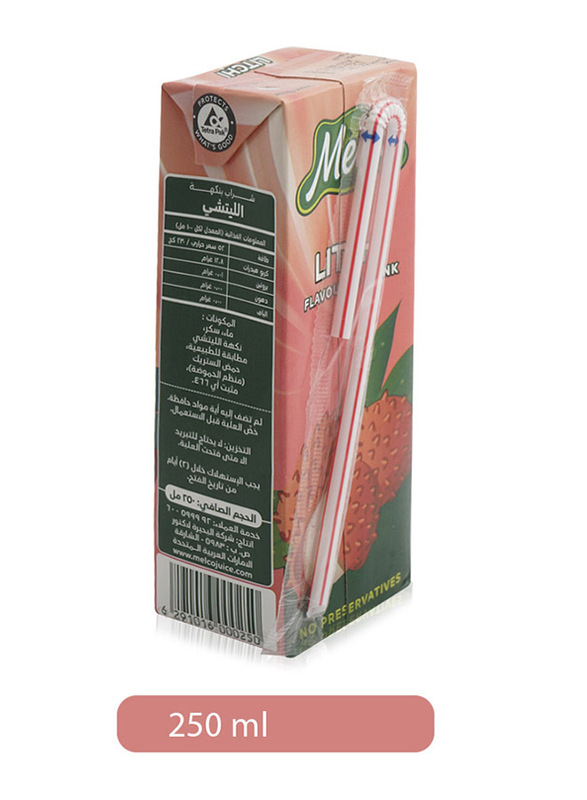 

Melco Litchi Flavored Juice Drink, 250ml