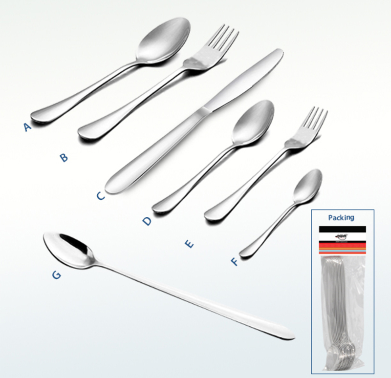 

Awm 6-Piece Stainless Steel Tea Fork, 398STF, Silver