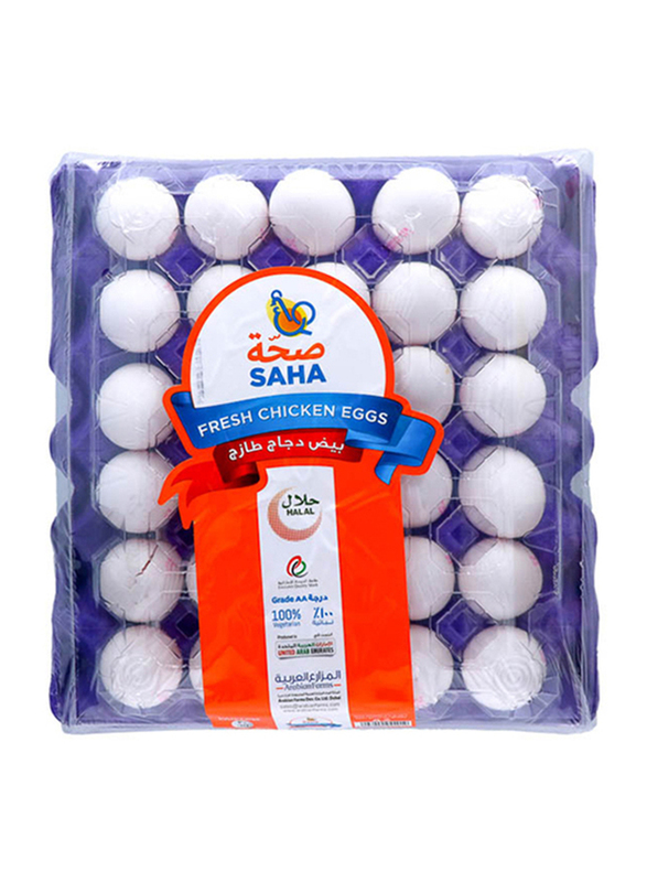 

Saha XL White Eggs, 30 Pieces