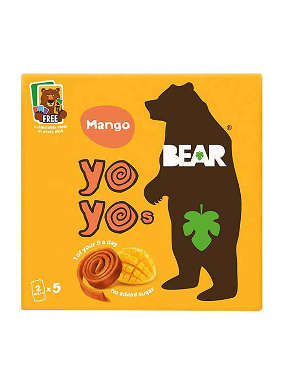 

Bear Yoyo Mango Fruit Rolls Candies, 5 X 20g