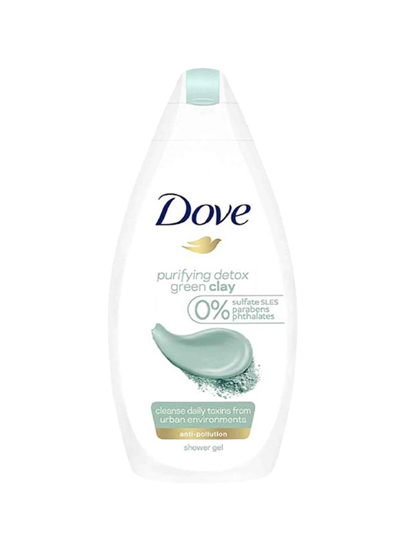 

Dove Purifying Detox Green Clay Body Wash, 250ml