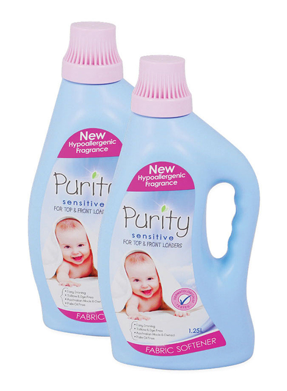 

Purity Sensitive Fabric Softener, 2 Bottles x 1.25 Liters