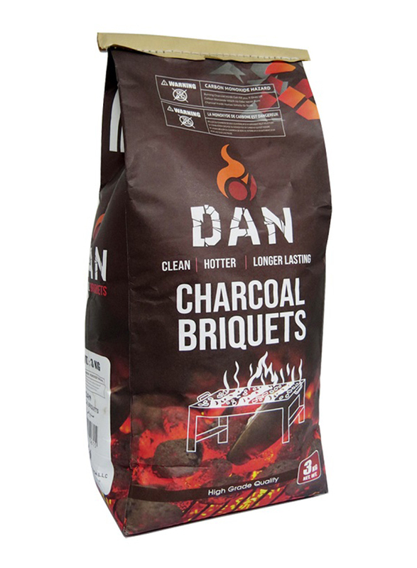 

Dan High Grade Quality Charcoal Briquets, 3 KG