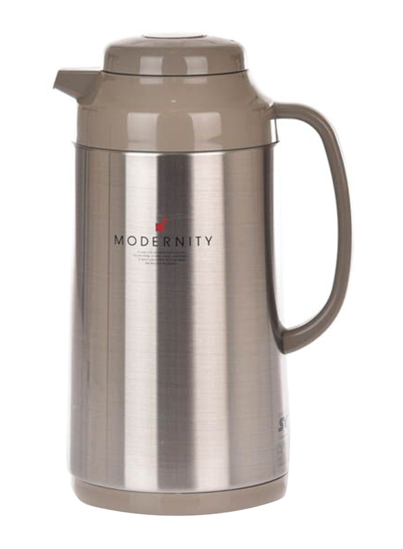 

Tiger 1L Handy Jugs Satin Finish Flask, Silver