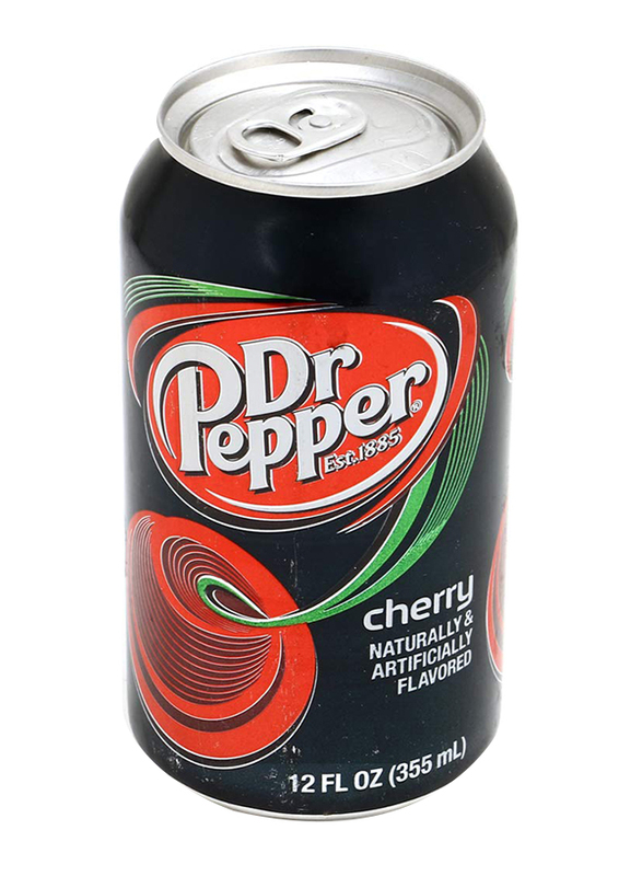 

Dr Pepper Cherry Soda Can, 355ml
