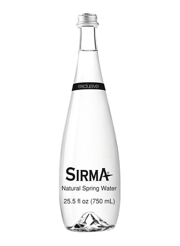 

Sirma Exclusive Sparkling Natural Spring Water, 6 x 750ml