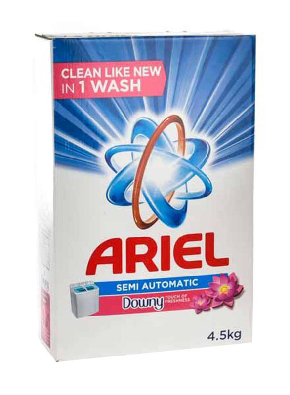 Ariel Semi-Automatic Laundry Detergent Powder with Downy Freshness, 4.5 Kg