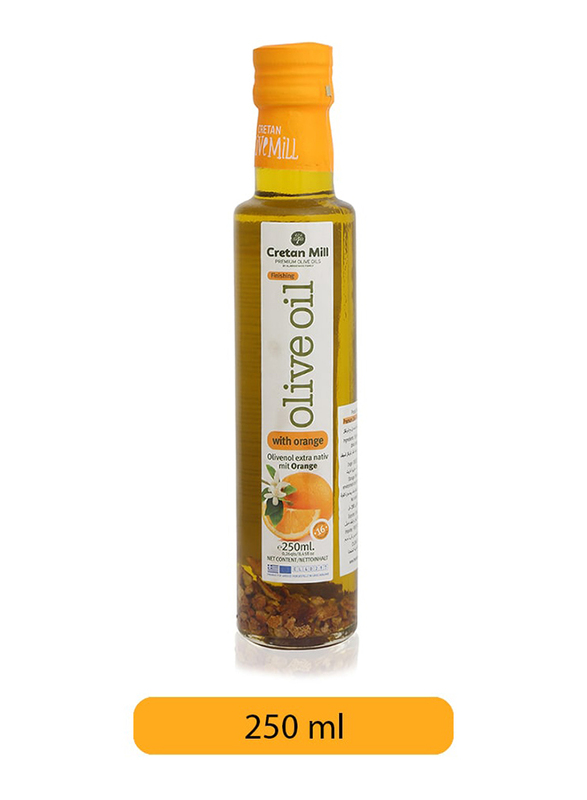 

Cretan Olive Mill Finishing Olive Oil with Orange, 250ml