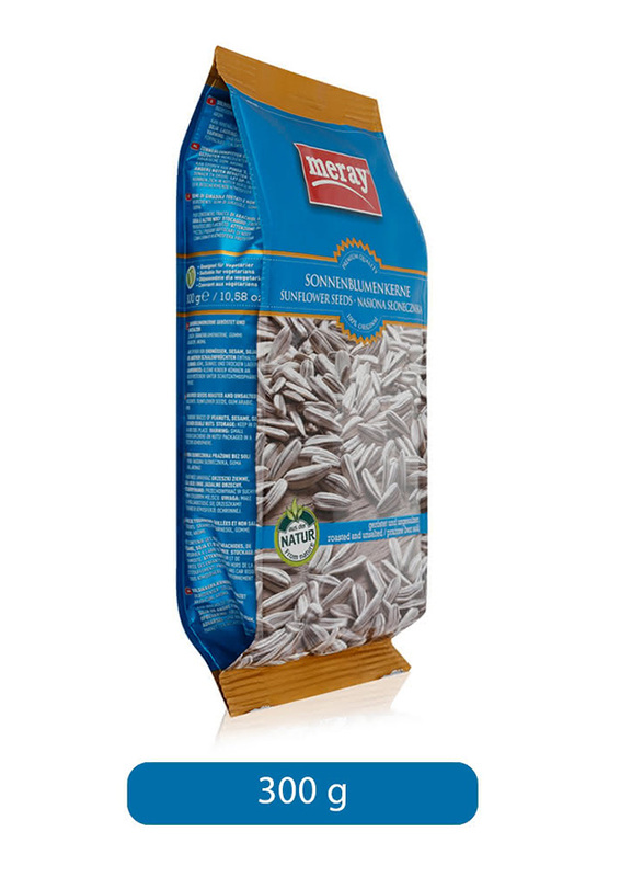 

Meray Roasted & Unsalted Sunflower Seeds, 300g