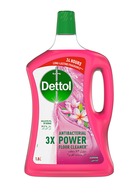 

Dettol Jasmine Antibacterial Power Floor Cleaner, 1.8 Liter