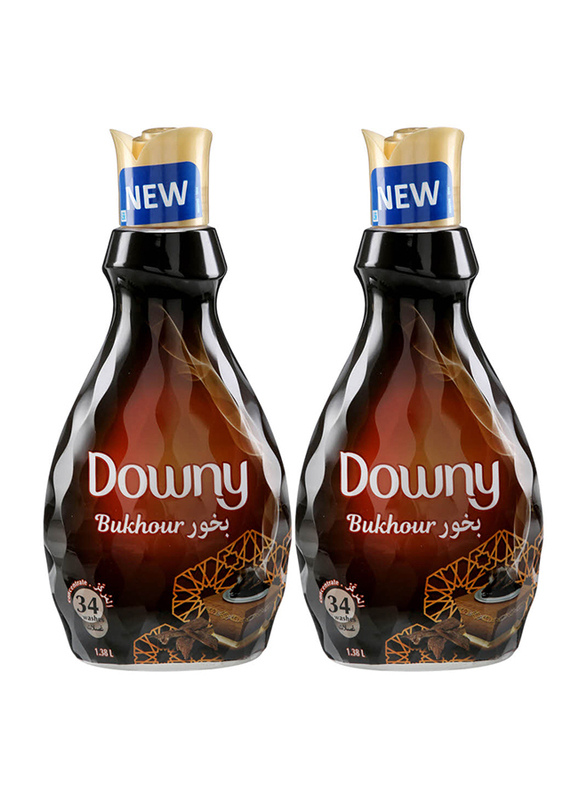 

Downy Bukhour Concentrate Fabric Softener, 2 x 1.38 Liter