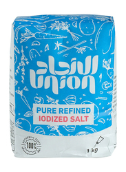 Union Pure Refined Iodized Salt, 12 x 1 Kg
