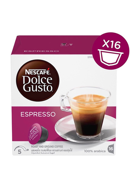 

Nescafe Dolce Gusto Espresso Coffee Capsules, 16 Capsules x 6gm