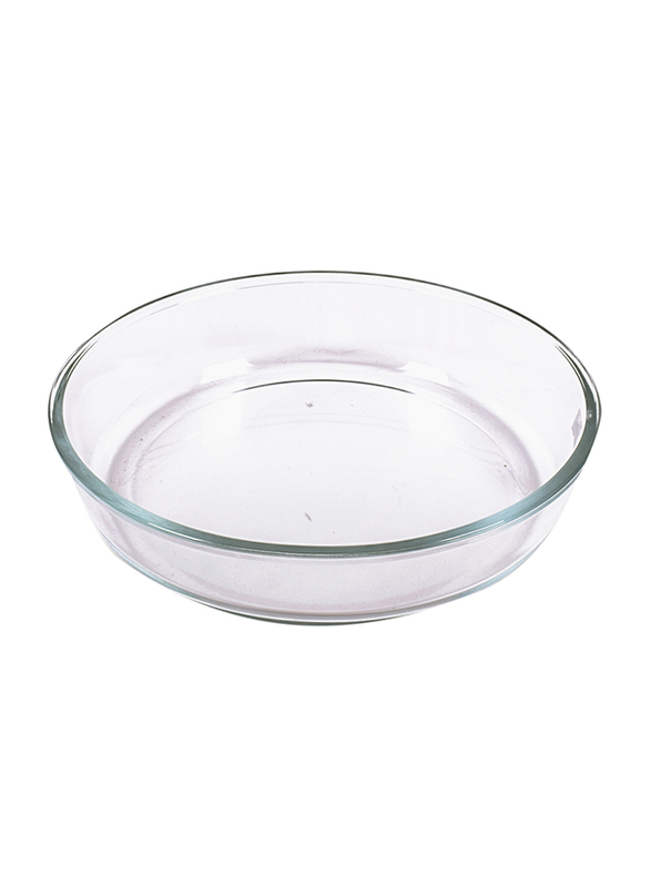 

Home Maker 3L Ahm Borosilicate Glass Round Baking Dish, Clear
