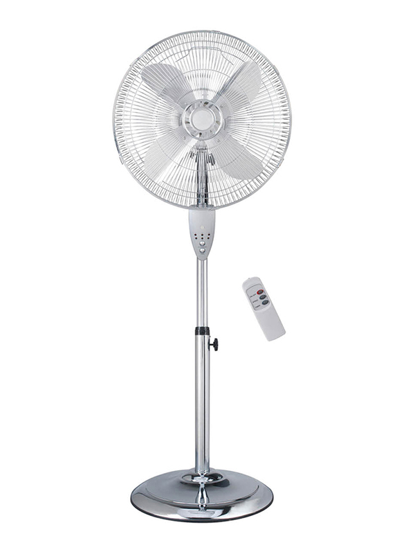 

Crownline Stainless Steel Table Fan, White