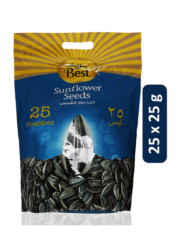 

Best Sunflower Seeds Pouches, 25 x 25g