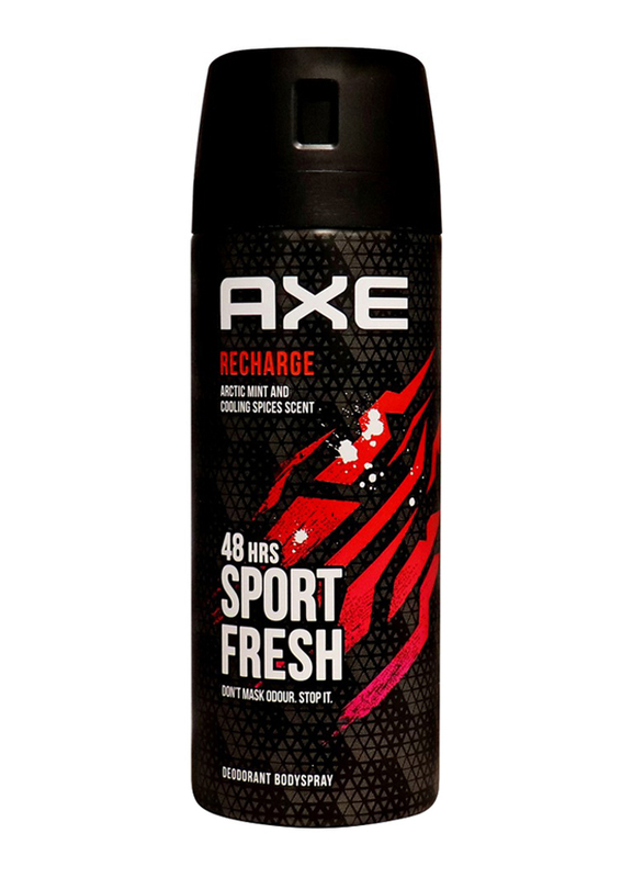 

Axe Recharge Sport Fresh Deodorant Spray, 150ml