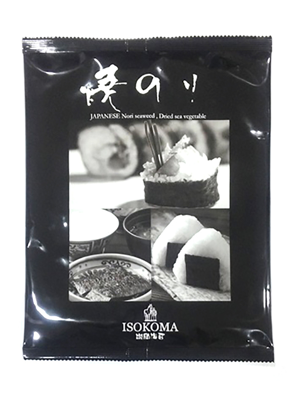

Isokoma Sushi Nori(Dried Seaweed), 26gm