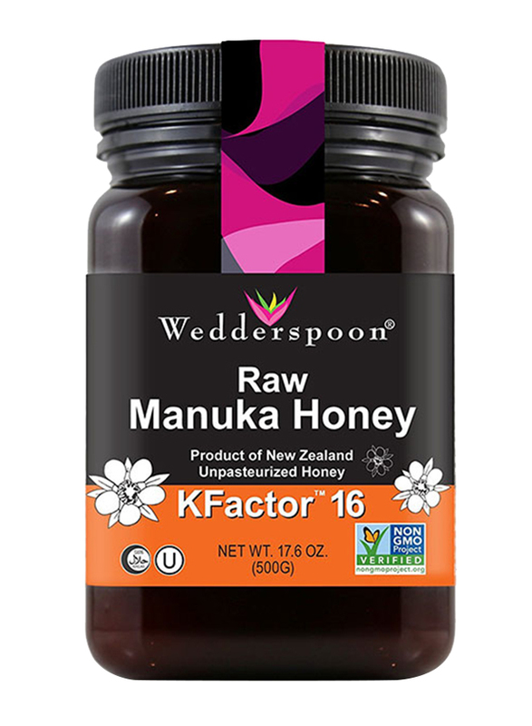 

Wedderspoon Raw Monofloral Manuka Honey, 500g