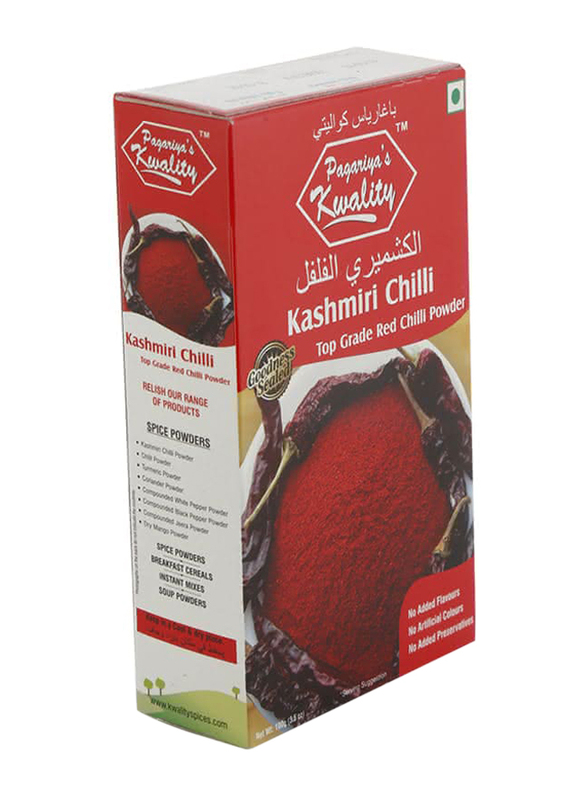 

Kwality Kashmiri Chilli Powder, 1 Piece x 100g