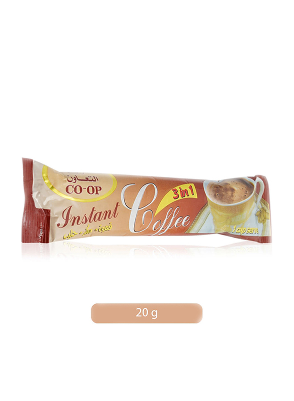 

CO-OP 3-in-1 Instant Coffee, 20g