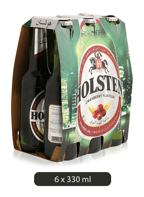 

Holsten Cranberry Flavor Soft Drink, 6 Bottles x 330ml