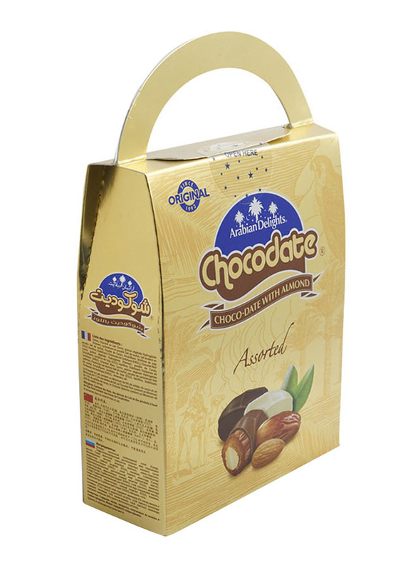 

Arabian Delights Chocodates Assorted Chocolates, 1 Piece x 180g