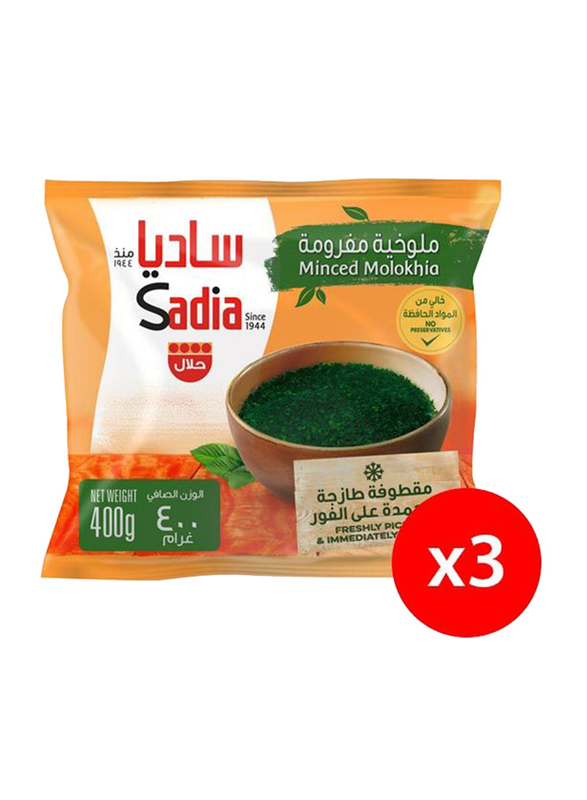 

Sadia Frozen Molokhia, 3 x 400g