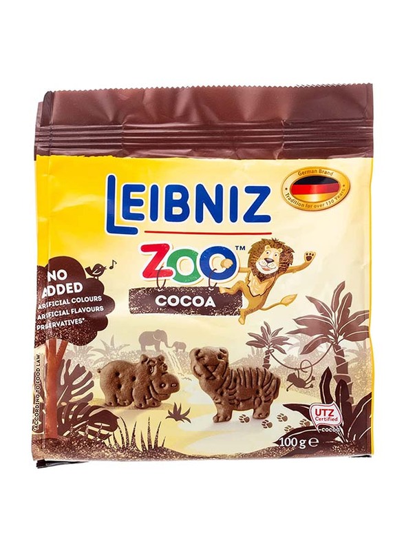 

Bahlsen Leibniz Zoo Jungle Animals Biscuits with Cocoa, 3 x 100g