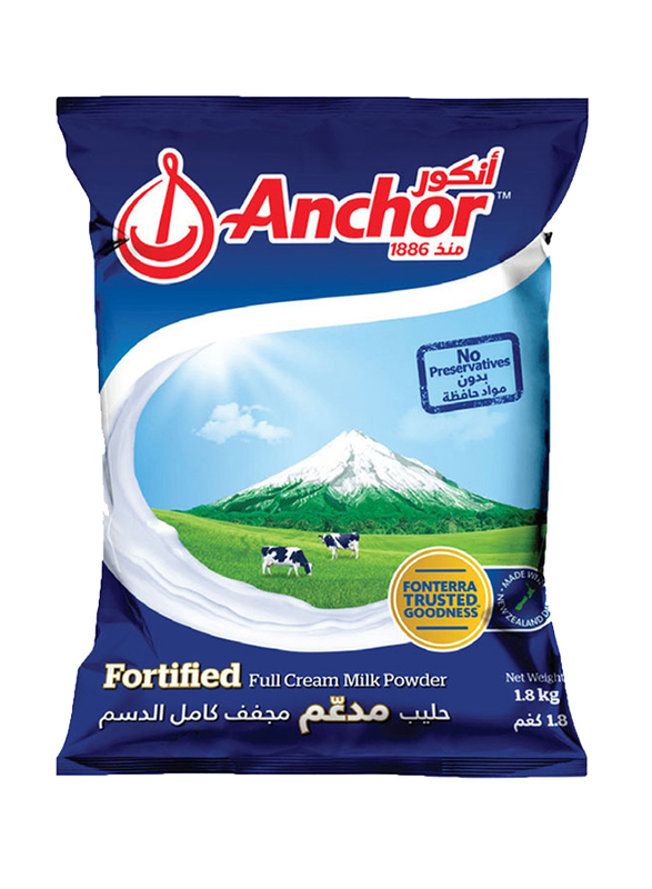 Anchor Full Cream Milk Powder, 1.8 Kg
