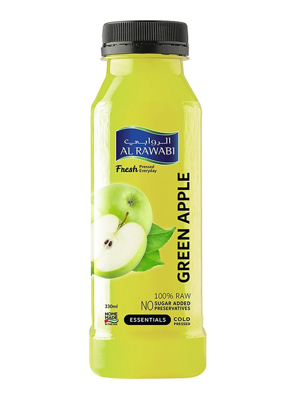 

Al Rawabi Freshly Squeezed Green Apple Juice, 330ml