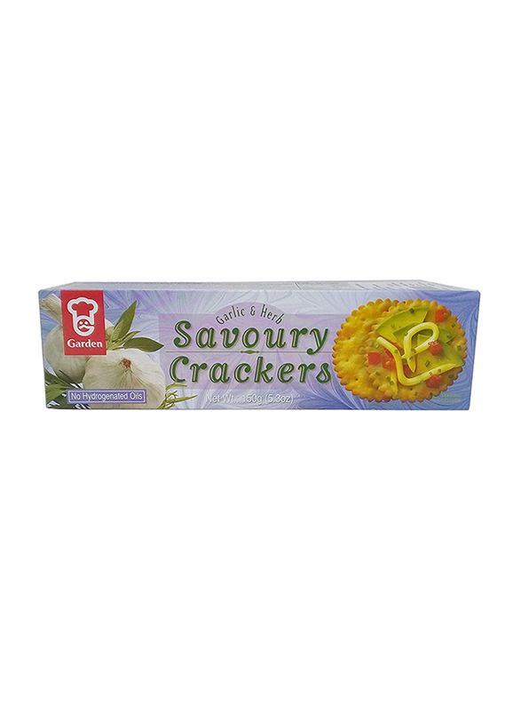 

Garden Garlic & Herb Savoury Crackers, 150g