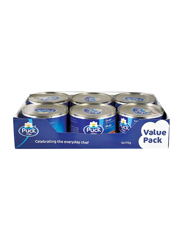 

Puck Sterilized Cream Plain, 6 Cans x 170g