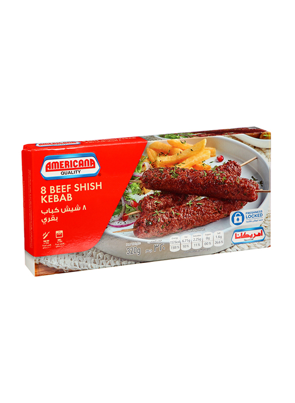 Americana Shish Beef Kabab, 320g