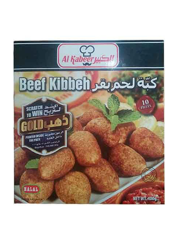 

Al Kabeer Frozen Beef Kibbeh, 400g
