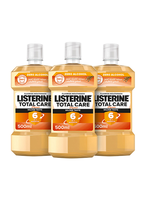 

Listerine Miswak Mouthwash, 3 x 500ml