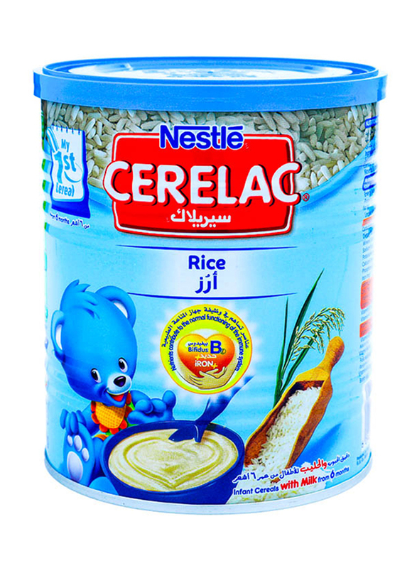 

Nestle Cerelac Rice Infant Cereal, 400g