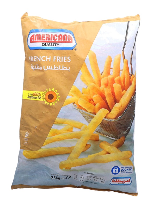 

Americana Fried French Fries, 2.5 Kg