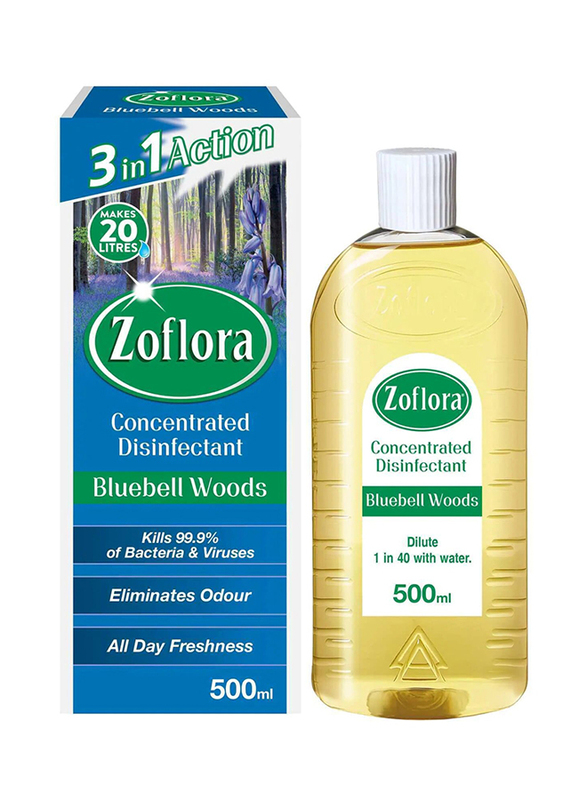 

Zoflora Multipurpose Concentrated Disinfectant Bluebell Woods, 500ml